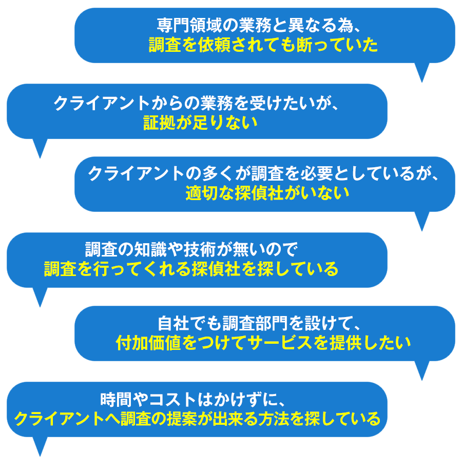 お悩みがビジネスチャンスに変わります